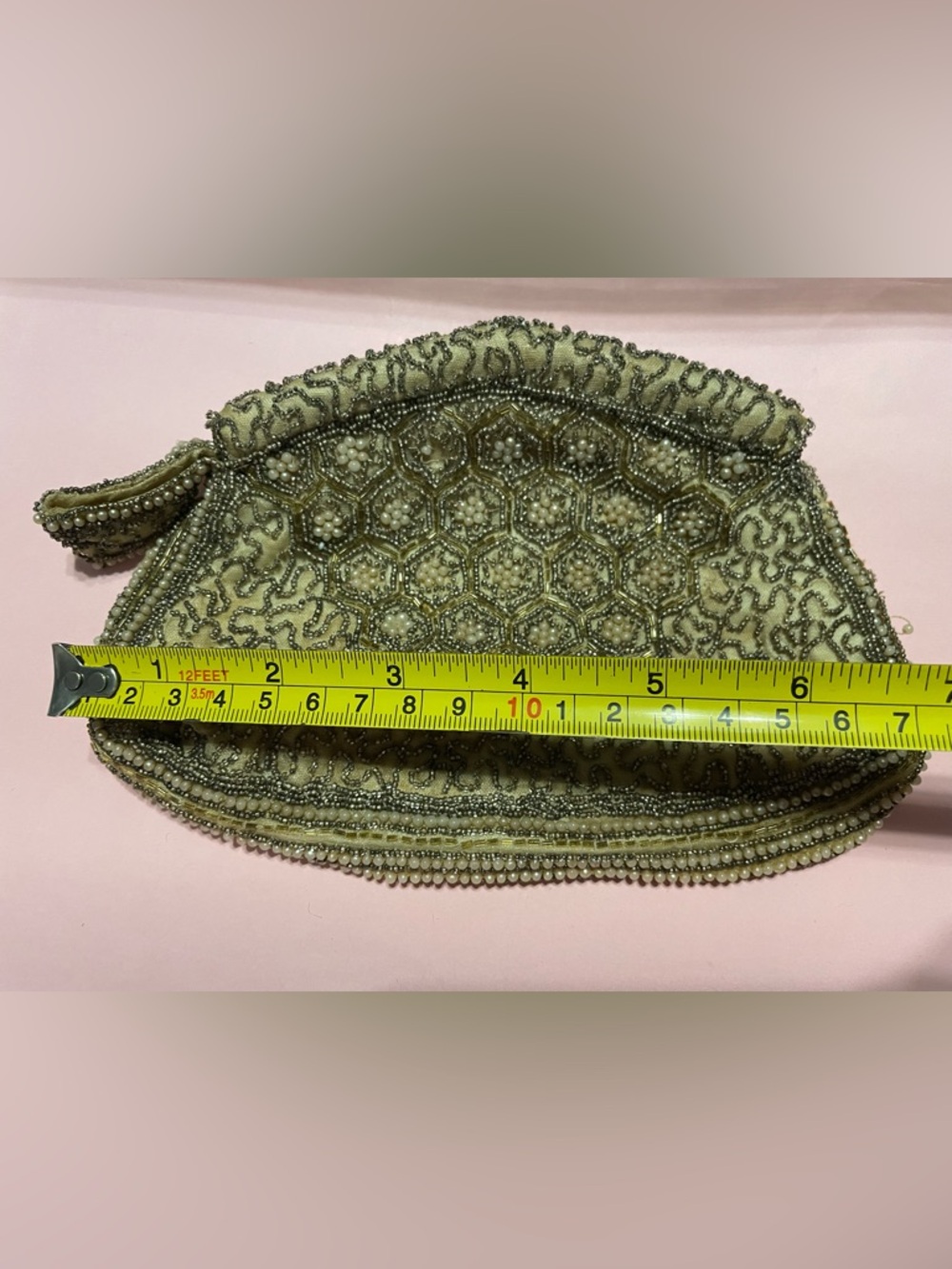 Vintage Beaded Evening Clutch #7931 - Picture 14 of 15